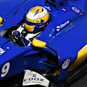 Marcus Ericsson (SWE) Sauber C35 at Formula One World Championship, Rd8, European Grand Prix, Qualifying, Baku City Circuit, Baku, Azerbaijan, Saturday 18 June 2016. © Sutton Images
