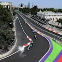 Nico Rosberg (GER) Mercedes-Benz F1 W07 Hybrid at Formula One World Championship, Rd8, European Grand Prix, Qualifying, Baku City Circuit, Baku, Azerbaijan, Saturday 18 June 2016. © Sutton Images