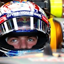 Max Verstappen (NED) Red Bull Racing RB12 at Formula One World Championship, Rd8, European Grand Prix, Qualifying, Baku City Circuit, Baku, Azerbaijan, Saturday 18 June 2016. © Sutton Images