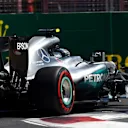 Nico Rosberg (GER) Mercedes-Benz F1 W07 Hybrid at Formula One World Championship, Rd8, European Grand Prix, Qualifying, Baku City Circuit, Baku, Azerbaijan, Saturday 18 June 2016. © Sutton Images