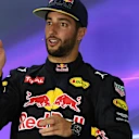 Daniel Ricciardo (AUS) Red Bull Racing in the Press Conference at Formula One World Championship, Rd8, European Grand Prix, Qualifying, Baku City Circuit, Baku, Azerbaijan, Saturday 18 June 2016. © Sutton Images