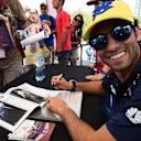 Felipe Nasr (BRA) Sauber at the autograph session at Formula One World Championship, Rd8, European Grand Prix, Race, Baku City Circuit, Baku, Azerbaijan, Sunday 19 June 2016. © Sutton Images