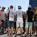 Drivers parade at Formula One World Championship, Rd8, European Grand Prix, Race, Baku City Circuit, Baku, Azerbaijan, Sunday 19 June 2016. © Sutton Images