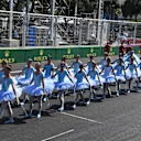 Grid entertainment at Formula One World Championship, Rd8, European Grand Prix, Race, Baku City Circuit, Baku, Azerbaijan, Sunday 19 June 2016. © Sutton Images