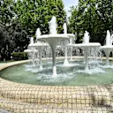 Water fountain at Baku City Visit, Baku, Azerbaijan, 28-29 April 2016. © Sutton Motorsport Images