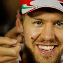 Sebastian Vettel (GER) Ferrari in the Press Conference at Formula One World Championship, Rd8, European Grand Prix, Preparations, Baku City Circuit, Baku, Azerbaijan, Thursday 16 June 2016. © Sutton Images