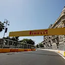 Track view at Formula One World Championship, Rd8, European Grand Prix, Preparations, Baku City Circuit, Baku, Azerbaijan, Thursday 16 June 2016. © Sutton Images