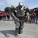 Robot entertainment at Formula One World Championship, Rd8, European Grand Prix, Preparations, Baku City Circuit, Baku, Azerbaijan, Thursday 16 June 2016. © Sutton Images