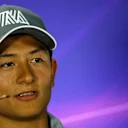 Rio Haryanto (IDN) Manor Racing in the Press Conference at Formula One World Championship, Rd8, European Grand Prix, Preparations, Baku City Circuit, Baku, Azerbaijan, Thursday 16 June 2016. © Sutton Images