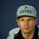 Nico Hulkenberg (GER) Force India F1 in the Press Conference at Formula One World Championship, Rd8, European Grand Prix, Preparations, Baku City Circuit, Baku, Azerbaijan, Thursday 16 June 2016. © Sutton Images