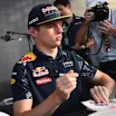 Max Verstappen (NED) Red Bull Racing signs autographs for the fans at Formula One World Championship, Rd8, European Grand Prix, Preparations, Baku City Circuit, Baku, Azerbaijan, Thursday 16 June 2016. © Sutton Images