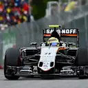 Sergio Perez (MEX) Force India VJM09 at Formula One World Championship, Rd7, Canadian Grand Prix, Race, Montreal, Canada, Sunday 12 June 2016. © Sutton Images