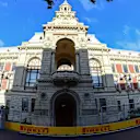 Track view at Formula One World Championship, Rd8, European Grand Prix, Preparations, Baku City Circuit, Baku, Azerbaijan, Tuesday 14 June 2016. © Sutton Images