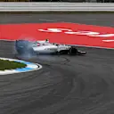 Valtteri Bottas (FIN) Williams FW38 spins at Formula One World Championship, Rd12, German Grand Prix, Practice, Hockenheim, Germany, Friday 29 July 2016. © Sutton Images