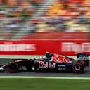 Carlos Sainz (ESP) Scuderia Toro Rosso STR11 at Formula One World Championship, Rd12, German Grand Prix, Qualifying, Hockenheim, Germany, Saturday 30 July 2016. © Sutton Images