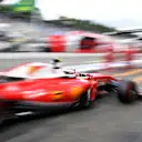 Kimi Raikkonen (FIN) Ferrari SF16-H at Formula One World Championship, Rd12, German Grand Prix, Qualifying, Hockenheim, Germany, Saturday 30 July 2016. © Sutton Images