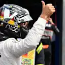 Pole sitter Nico Rosberg (GER) Mercedes AMG F1 celebrates in parc ferme at Formula One World Championship, Rd12, German Grand Prix, Qualifying, Hockenheim, Germany, Saturday 30 July 2016. © Sutton Images