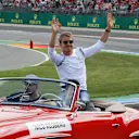 Nico Rosberg (GER) Mercedes AMG F1 on the drivers parade at Formula One World Championship, Rd12, German Grand Prix, Race, Hockenheim, Germany, Sunday 31 July 2016. © Sutton Images