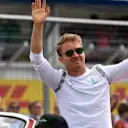 Nico Rosberg (GER) Mercedes AMG F1 on the drivers parade at Formula One World Championship, Rd12, German Grand Prix, Race, Hockenheim, Germany, Sunday 31 July 2016. © Sutton Images