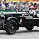 Esteban Gutierrez (MEX) Haas F1 on the drivers parade at Formula One World Championship, Rd12, German Grand Prix, Race, Hockenheim, Germany, Sunday 31 July 2016. © Sutton Images