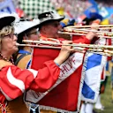 Grid entertainment / band at Formula One World Championship, Rd12, German Grand Prix, Race, Hockenheim, Germany, Sunday 31 July 2016. © Sutton Images