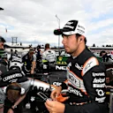 Sergio Perez (MEX) Force India on the grid at Formula One World Championship, Rd12, German Grand Prix, Race, Hockenheim, Germany, Sunday 31 July 2016. © Sutton Images