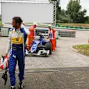 The car of Felipe Nasr (BRA) Sauber C35 is recovered by Marshals after stopping on track in FP2 at Formula One World Championship, Rd11, Practice, Hungaroring, Hungary, Friday 22 July 2016. © Sutton Images