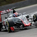 Romain Grosjean (FRA) Haas VF-16 at Formula One World Championship, Rd11, Practice, Hungaroring, Hungary, Friday 22 July 2016. © Sutton Images