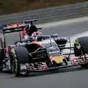Daniil Kvyat (RUS) Scuderia Toro Rosso STR11 at Formula One World Championship, Rd11, Practice, Hungaroring, Hungary, Friday 22 July 2016. © Sutton Images
