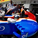Pascal Wehrlein (GER) Manor Racing MRT05 at Formula One World Championship, Rd11, Practice, Hungaroring, Hungary, Friday 22 July 2016. © Sutton Images
