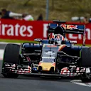 Daniil Kvyat (RUS) Scuderia Toro Rosso STR11 at Formula One World Championship, Rd11, Practice, Hungaroring, Hungary, Friday 22 July 2016. © Sutton Images