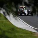 Sergio Perez (MEX) Force India VJM09 at Formula One World Championship, Rd11, Practice, Hungaroring, Hungary, Friday 22 July 2016. © Sutton Images