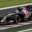 Carlos Sainz jr (ESP) Scuderia Toro Rosso STR11 at Formula One World Championship, Rd11, Practice, Hungaroring, Hungary, Friday 22 July 2016. © Sutton Images