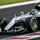 Nico Rosberg (GER) Mercedes-Benz F1 W07 Hybrid at Formula One World Championship, Rd11, Practice, Hungaroring, Hungary, Friday 22 July 2016. © Sutton Images