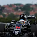 Fernando Alonso (ESP) McLaren MP4-31 at Formula One World Championship, Rd11, Practice, Hungaroring, Hungary, Friday 22 July 2016. © Sutton Images