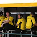 Alan Permane (GBR) Renault Sport F1 Team Race Engineer and Frederic Vasseur (FRA) Renault Sport F1 Team Racing Director at Formula One World Championship, Rd11, Practice, Hungaroring, Hungary, Friday 22 July 2016. © Sutton Images