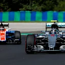 Nico Rosberg (GER) Mercedes-Benz F1 W07 Hybrid at Formula One World Championship, Rd11, Practice, Hungaroring, Hungary, Friday 22 July 2016. © Sutton Images