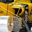 Renault Sport F1 Team RS16 front wheel hub at Formula One World Championship, Rd11, Practice, Hungaroring, Hungary, Friday 22 July 2016. © Sutton Images