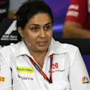 Monisha Kaltenborn (AUT) Sauber Team Prinicpal in the Press Conference at Formula One World Championship, Rd11, Practice, Hungaroring, Hungary, Friday 22 July 2016. © Sutton Images