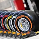 Pirelli tyres at Formula One World Championship, Rd11, Hungarian Grand Prix, Qualifying, Hungaroring, Hungary, Saturday 23 July 2016. © Sutton Images