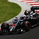 Jenson Button (GBR) McLaren MP4-31 at Formula One World Championship, Rd11, Hungarian Grand Prix, Qualifying, Hungaroring, Hungary, Saturday 23 July 2016. © Sutton Images