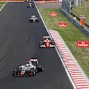 Romain Grosjean (FRA) Haas VF-16 at Formula One World Championship, Rd11, Hungarian Grand Prix, Race, Hungaroring, Hungary, Sunday 24 July 2016. © Sutton Images