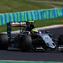 Sergio Perez (MEX) Force India VJM09 at Formula One World Championship, Rd11, Hungarian Grand Prix, Race, Hungaroring, Hungary, Sunday 24 July 2016. © Sutton Images
