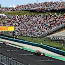 Max Verstappen (NED) Red Bull Racing RB12 leads Kimi Raikkonen (FIN) Ferrari SF16-H at Formula One World Championship, Rd11, Hungarian Grand Prix, Race, Hungaroring, Hungary, Sunday 24 July 2016. © Sutton Images