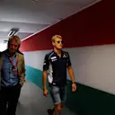 Marcus Ericsson (SWE) Sauber with his manager Eje Elgh (SWE) at Formula One World Championship, Rd11, Preparations, Hungaroring, Hungary, Thursday 21 July 2016. © Sutton Images