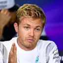 Nico Rosberg (GER) Mercedes AMG F1 in the Press Conference at Formula One World Championship, Rd11, Preparations, Hungaroring, Hungary, Thursday 21 July 2016. © Sutton Images