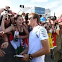 Nico Rosberg (GER) Mercedes AMG F1 fans selfie at Formula One World Championship, Rd11, Preparations, Hungaroring, Hungary, Thursday 21 July 2016. © Sutton Images