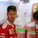 Sebastian Vettel (GER) Ferrari at Formula One World Championship, Rd11, Preparations, Hungaroring, Hungary, Thursday 21 July 2016. © Sutton Images