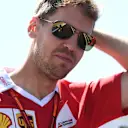 Sebastian Vettel (GER) Ferrari at Formula One World Championship, Rd11, Preparations, Hungaroring, Hungary, Thursday 21 July 2016. © Sutton Images