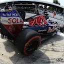 Carlos Sainz jr (ESP) Scuderia Toro Rosso STR11 at Formula One World Championship, Rd14, Italian Grand Prix, Practice, Monza, Italy, Friday 2 September 2016. © Sutton Images